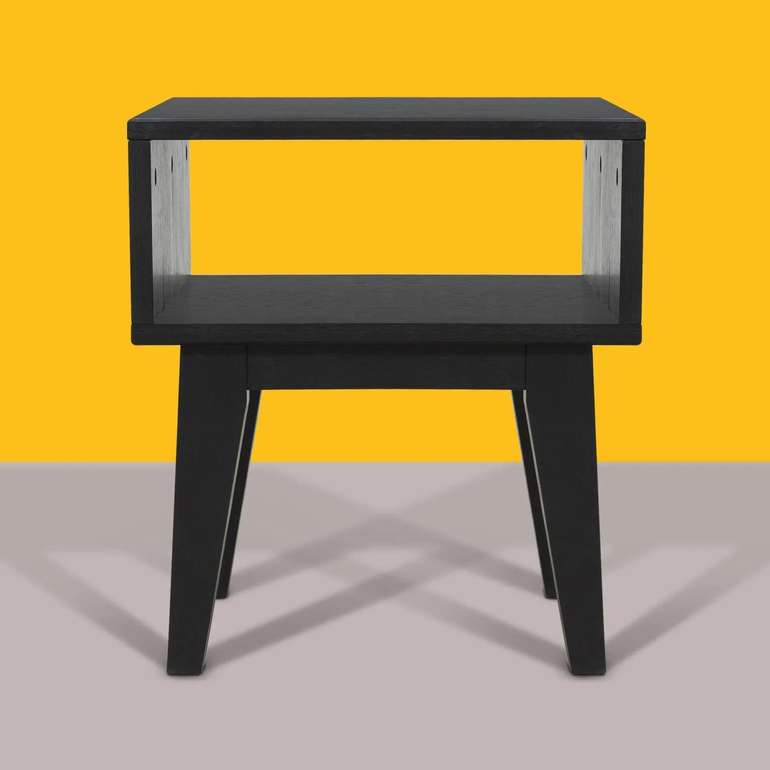 Acacia Serena Solid Wood Nightstand - Elegant and Durable Bedside Storage