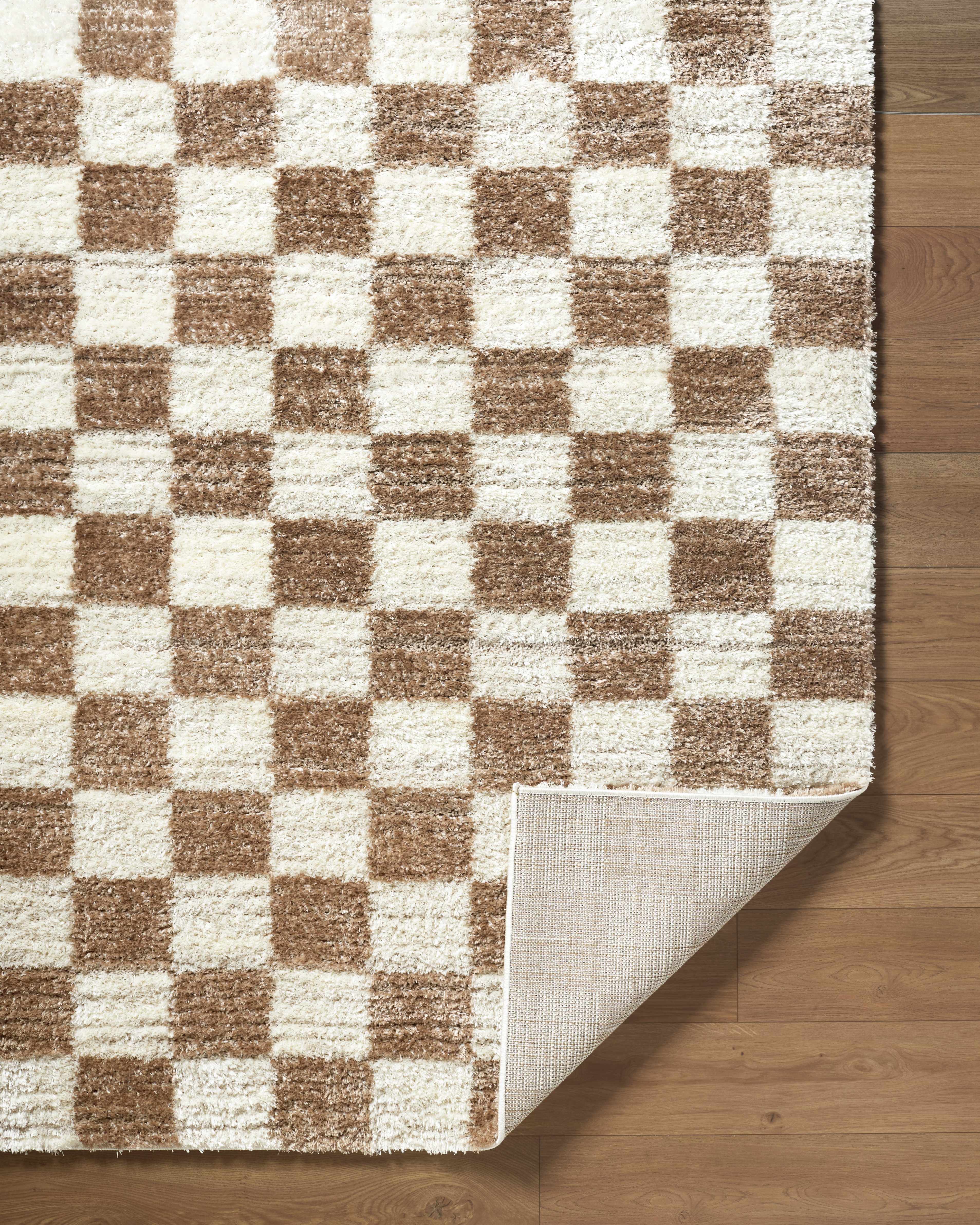 Belita Cream Luxe Shag Area Rug