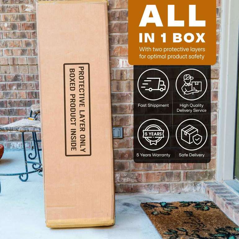 Acacia Solid Wood Bed Frame - Aurora Style for a Stylish Bedroom