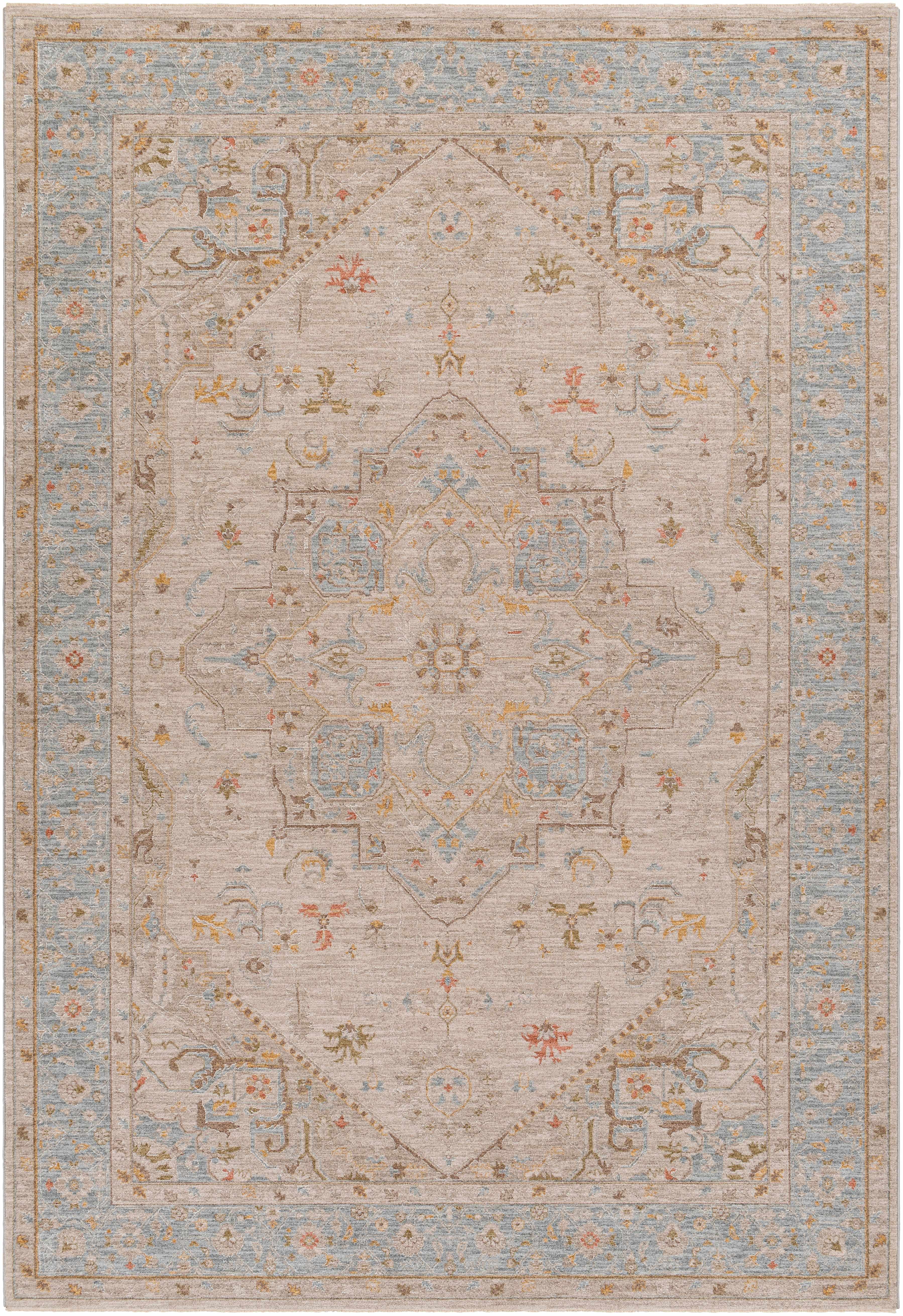 Ehan Cream Oushak Rug