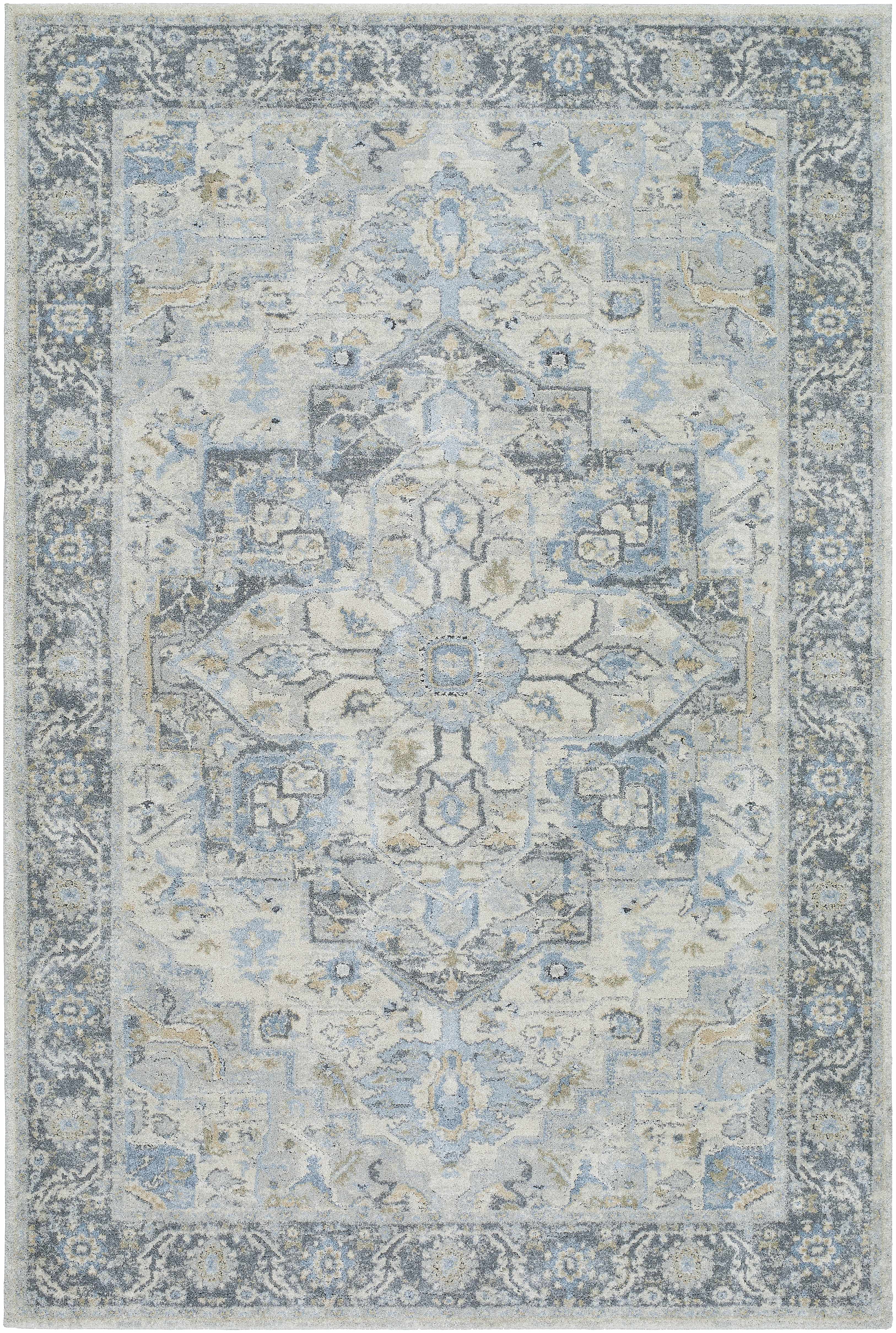 Akshay Light Gray Thick Luxe Area Rug