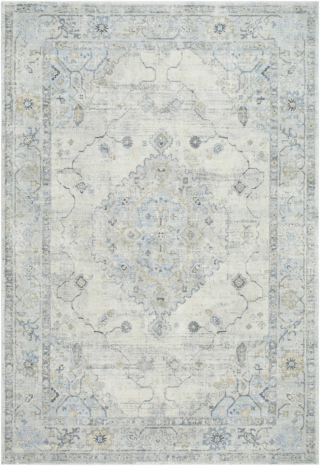 Tyche Beige Thick Luxe Area Rug